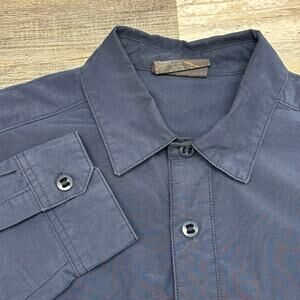 Triple Aught Design Blue Mens M Long Sleeve Undercover Performance Button Shirt
